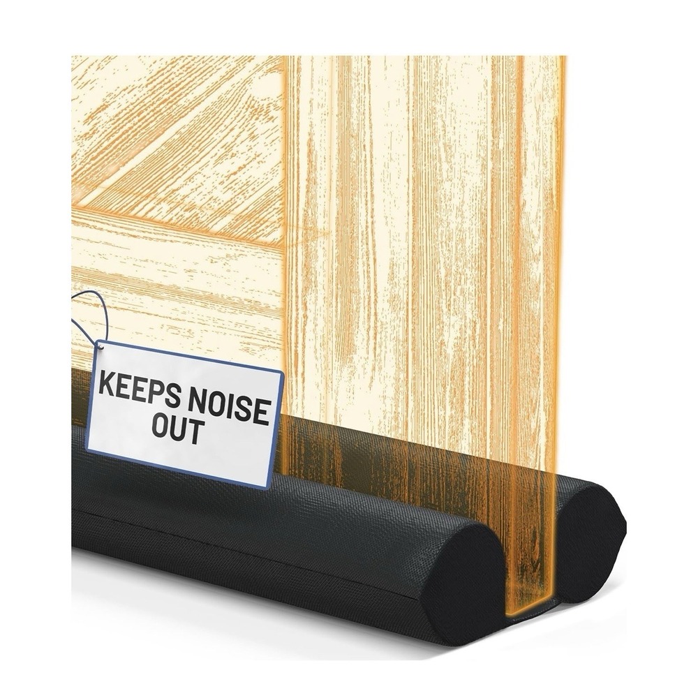 Everlasting Comfort Under door draft stopper for bottom of 30"-36"Wide doors
